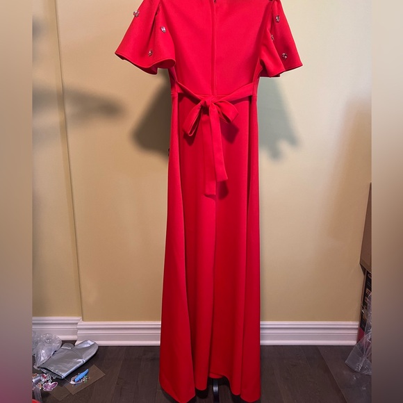 Girl’s floor-length red dress - vintage -size 7 - Picture 8 of 8